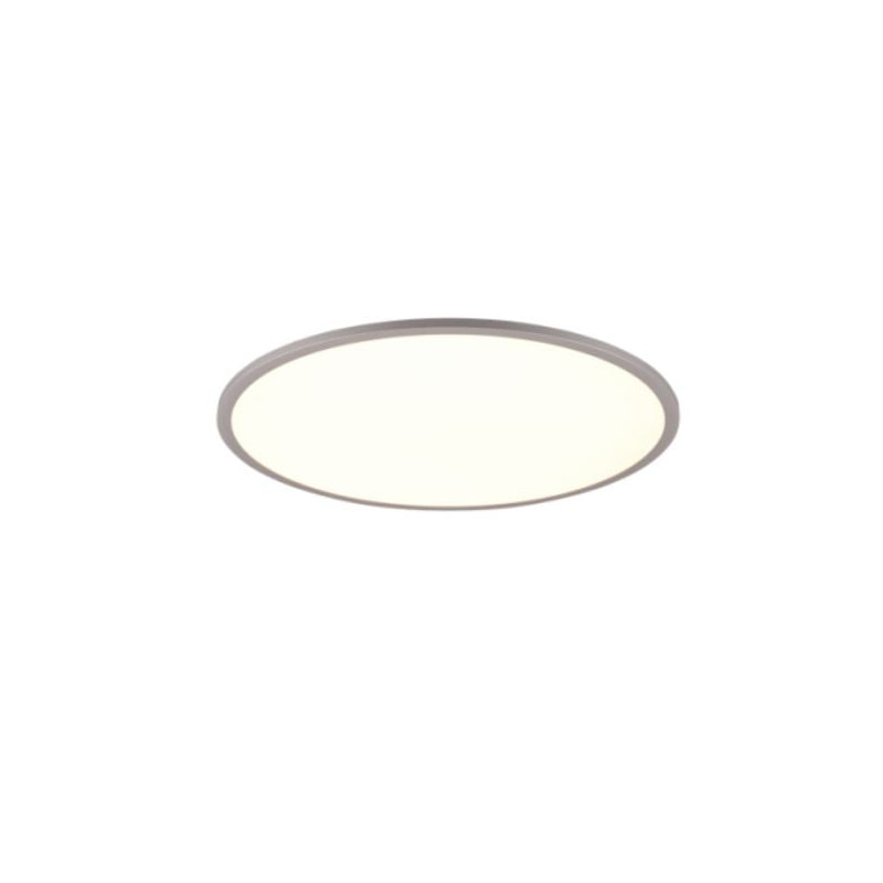 lampada da soffitto a led trio yuma ip20 35w 4200lm rgb titanio [641719287]