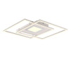 plafoniera a led trio via 36w 4200lm 2700-6500k dimmerabile bianco