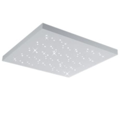 plafoniera a led trio titus 36w 5000lm 3000-6000k ip20 bianco