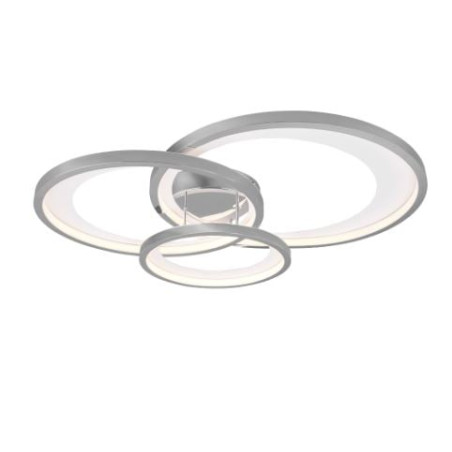 plafoniera a led trio granada 36w ip20 3000k 430lm metallo cromo