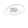 plafoniera a led trio gale 38.5w 5000lm 3000k ip20 metallo bianco