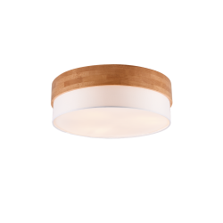 plafoniera a led trio seasons 3xe27 ip20 40w bianco/bianco [611500301]