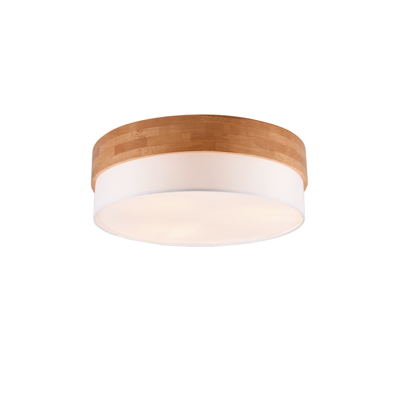 plafoniera a led trio seasons 3xe27 ip20 40w bianco/bianco [611500301]