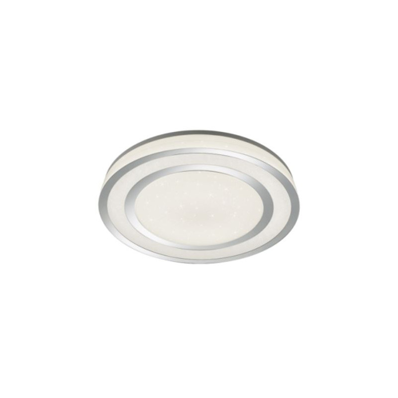 plafoniera a led trio noriaki ip20 4750lm 40w 3000-5000k dimmerabile