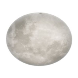 plafoniera a led trio lunar ip20 3000k 40w 4620lm 60cm telecomando
