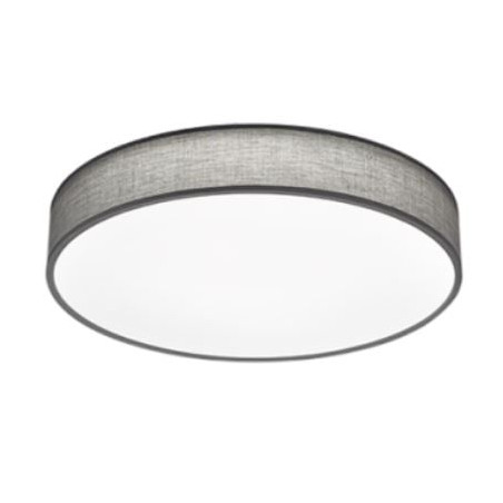 plafoniera a led trio lugano 42w 4900lm 3000-5000k ip20 grigio