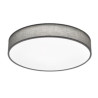 plafoniera a led trio lugano 42w 4900lm 3000-5000k ip20 grigio