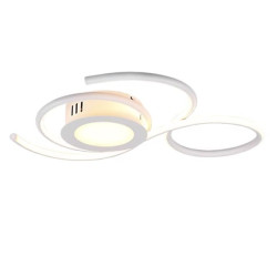 plafoniera a led trio jive 4300lm 2700-6000k ip20 dimmerabile