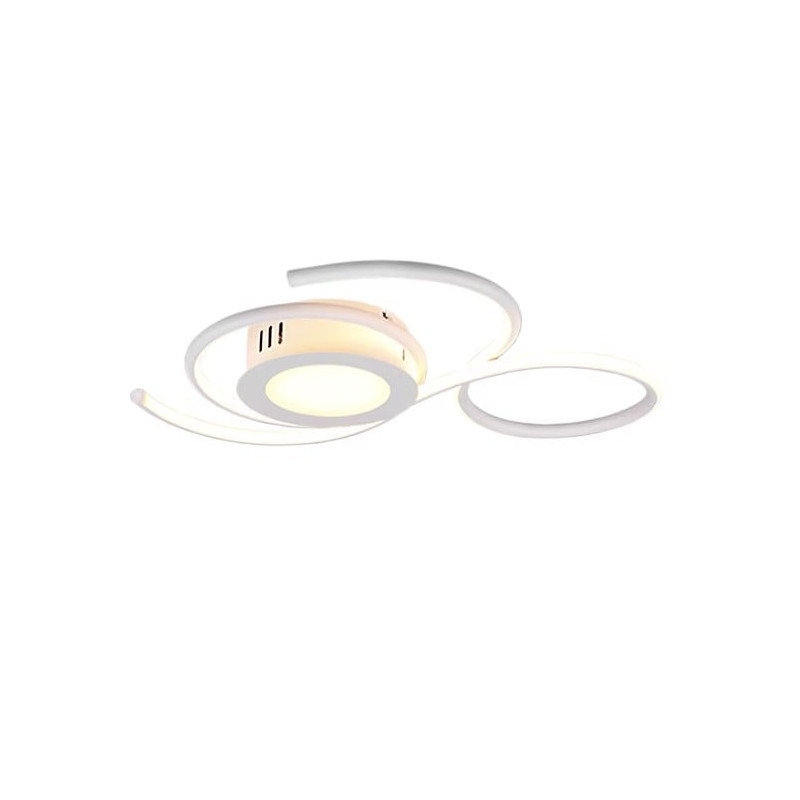 plafoniera a led trio jive 4300lm 2700-6000k ip20 dimmerabile