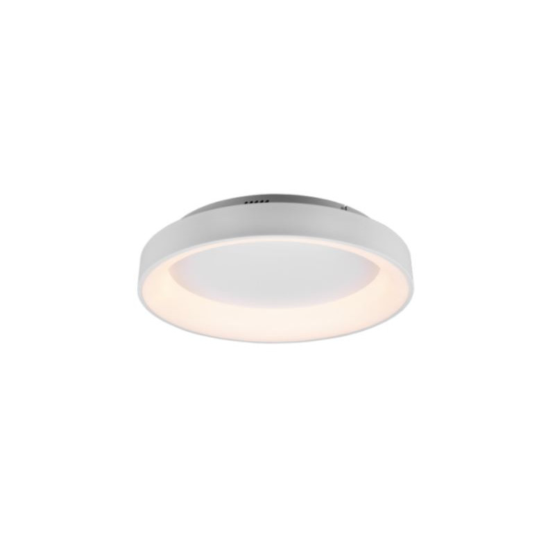plafoniera a led trio girona 48w 5600lm 2700-6000k 60cm con telecomando