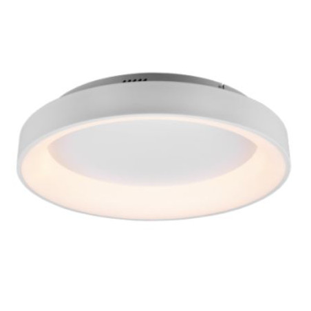 plafoniera a led trio girona 48w 5600lm 2700-6000k 60cm con telecomando
