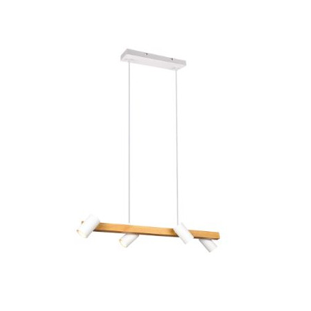 lampada a sospensione trio marley 35w 4xgu10 bianco opaco [312490431]