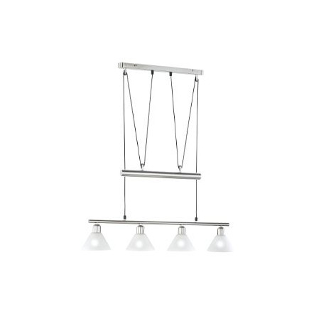 lampada a sospensione trio stamina 40w e14 nichel opaco [3751041-07]
