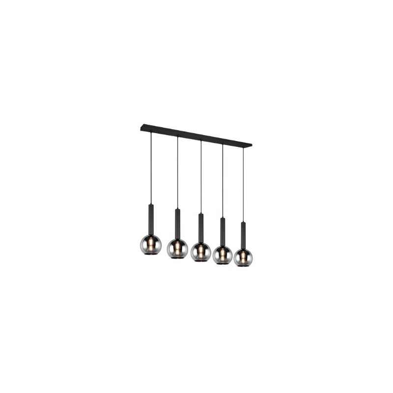 lampada a sospensione trio clayton 28w 5xe27 [310300532]