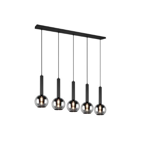 lampada a sospensione trio clayton 28w 5xe27 [310300532]