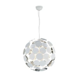 lampada a sospensione trio discalgo 6xe14 40w bianco opaco [309900631]