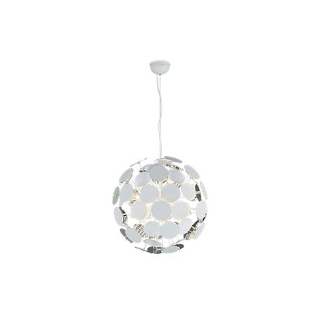 lampada a sospensione trio discalgo 6xe14 40w bianco opaco [309900631]