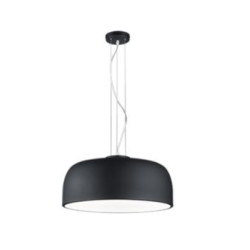 lampada a sospensione trio baron 40w 4xe27 nero opaco [309800432]