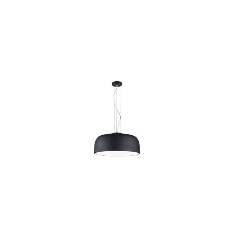 lampada a sospensione trio baron 40w 4xe27 nero opaco [309800432]