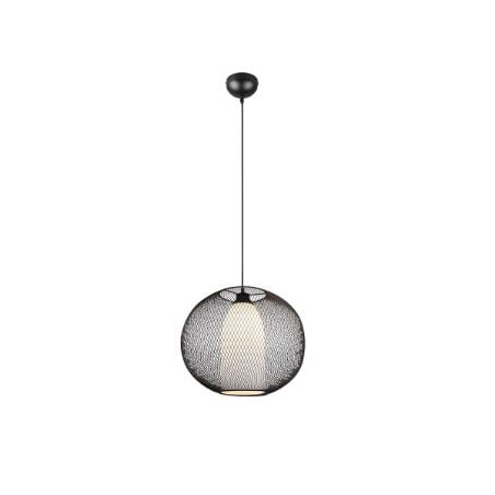 lampada a sospensione trio filo 60w e27 nero opaco [313900132]