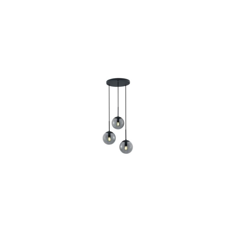 lampada a sospensione trio balini 28w 3xe14 antracite [308590342]