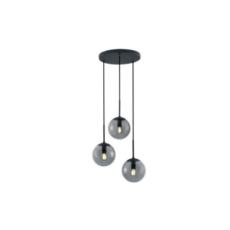 lampada a sospensione trio balini 28w 3xe14 antracite [308590342]