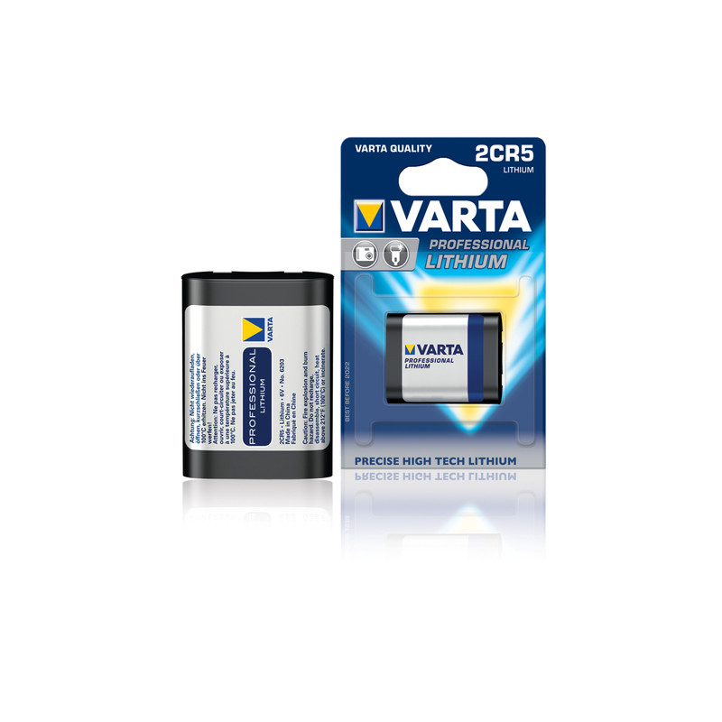 pila varta professionale foro 2cr5 litio 1400mah 6v 1pz [06203301401]