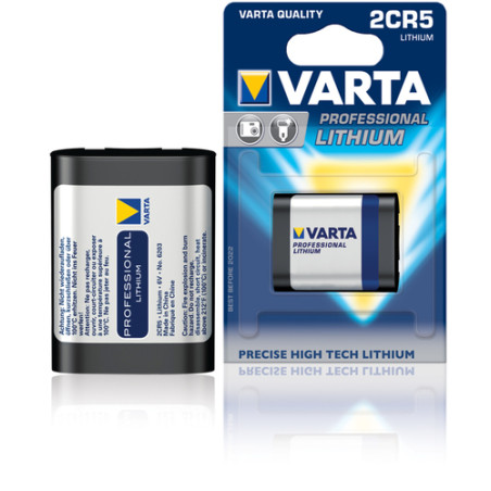 pila varta professionale foro 2cr5 litio 1400mah 6v 1pz [06203301401]
