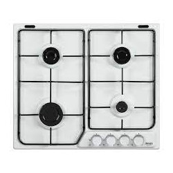 piano cottura de longhi 4-fuochi a gas 60cm bianco [p6dddl027w]