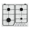 piano cottura de longhi 4-fuochi a gas 60cm bianco [p6dddl027w]