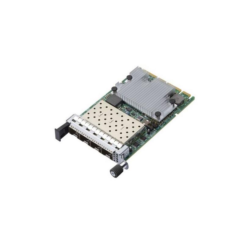 scheda di rete broadcom fibra interna 25000 mbit/s alluminio/verde/nichel