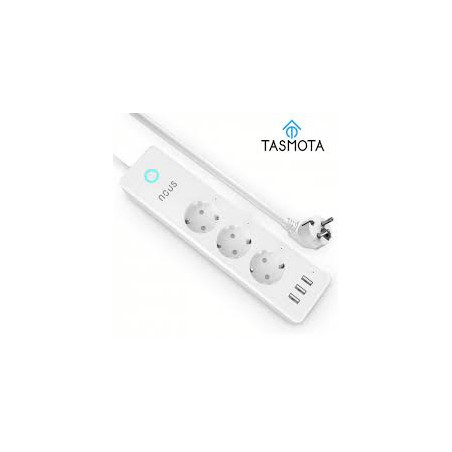 multipresa nous a5t intelligente 15a 3 prese bianco [a5t (tasmota)]