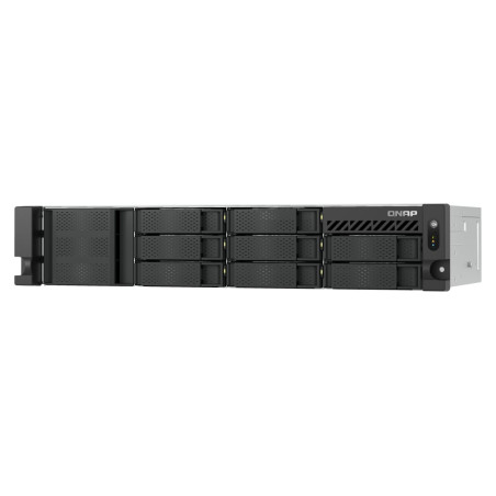 nas qnap per ts-855eu montaggio su rack con 8 alloggiamenti nero