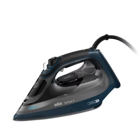 ferro da stiro braun texstyle 9 si 9682 a vapore 3200w blu scuro