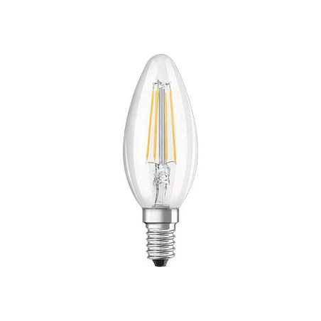 lampadina led bellalux b e14 con filamento 4w 470lm 4000k classe