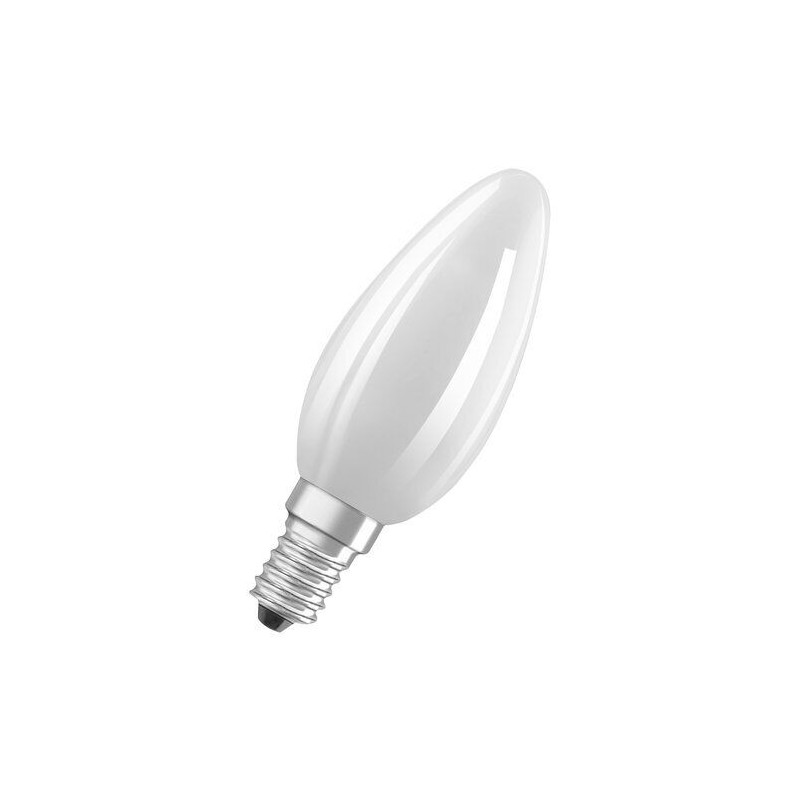 lampadina led osram star e14 filamento smerigliata 5.5w 806lm classe