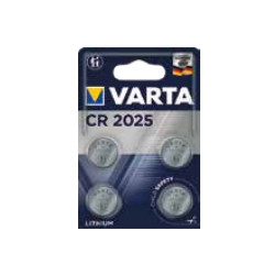 pila varta 06025 101 404 a bottone monouso cr2025 litio 3v 160mah