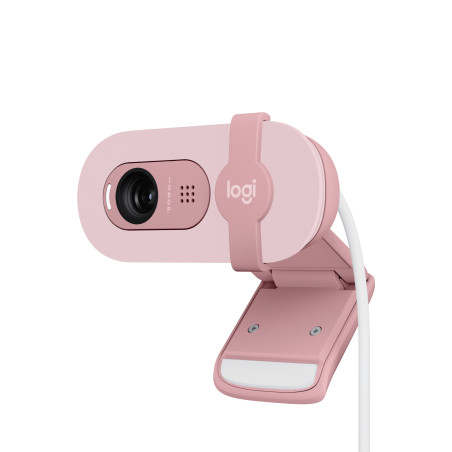 webcam logitech brio 100 fhd 1920x1080 rosa [960-001623]
