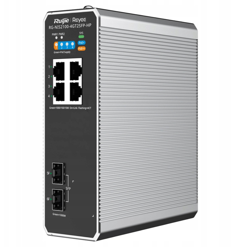 switch ruijie reyee rg-nis2100 gestito l2 4 porte gigabit ethernet