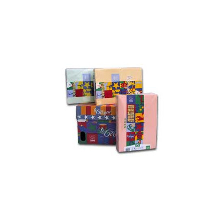 Carta in risma colorata favini 250 fogli a4 160gr lecirque pistacchio