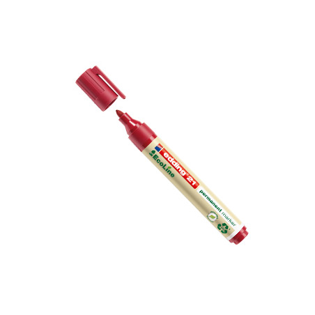 marcatore permanente 21 ecoline p.conica rosso edding [4-21002]