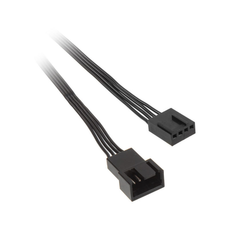 kolink 4-pin pwm verlängerung 30 cm - schwarz