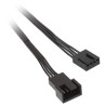 kolink 4-pin pwm verlängerung 30 cm - schwarz