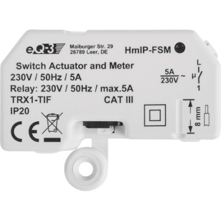 homematic ip interruttore senza fili azionamento hmip-fsm [142721a0a]