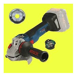 smerigliatrice angolare bosch gwx 18v -10 psc a batteria 4500