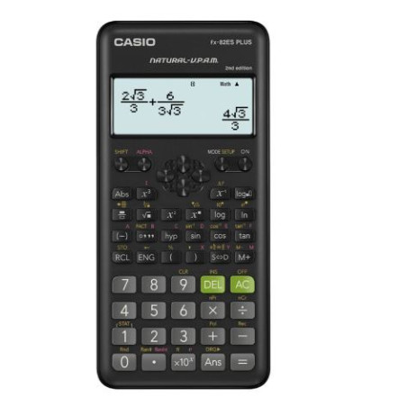 calcolatrice scientifica casio 77x162mm nero [fx-82esplus-2