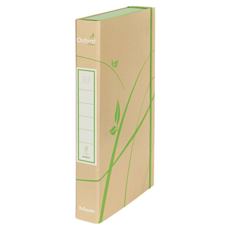 cartella in cartone esselte progetti oxford a3 40mm havana/verde
