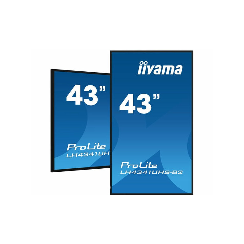 monitor digital signage led 42.5" iiyama prolite ultra hd 3840x2160/8ms/classe