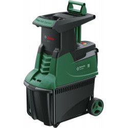 biotrituratore elettrico bosch axt 22 d 2200w 53l 40giri/min verde/nero