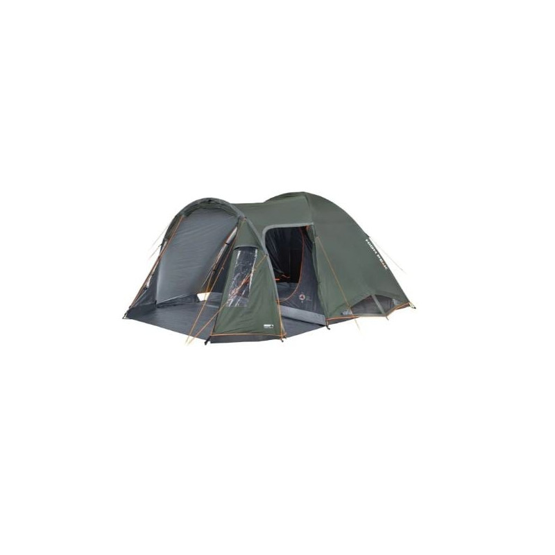 tenda a cupola high peak tessin 4.1 per 4 persone verde scuro/grigio